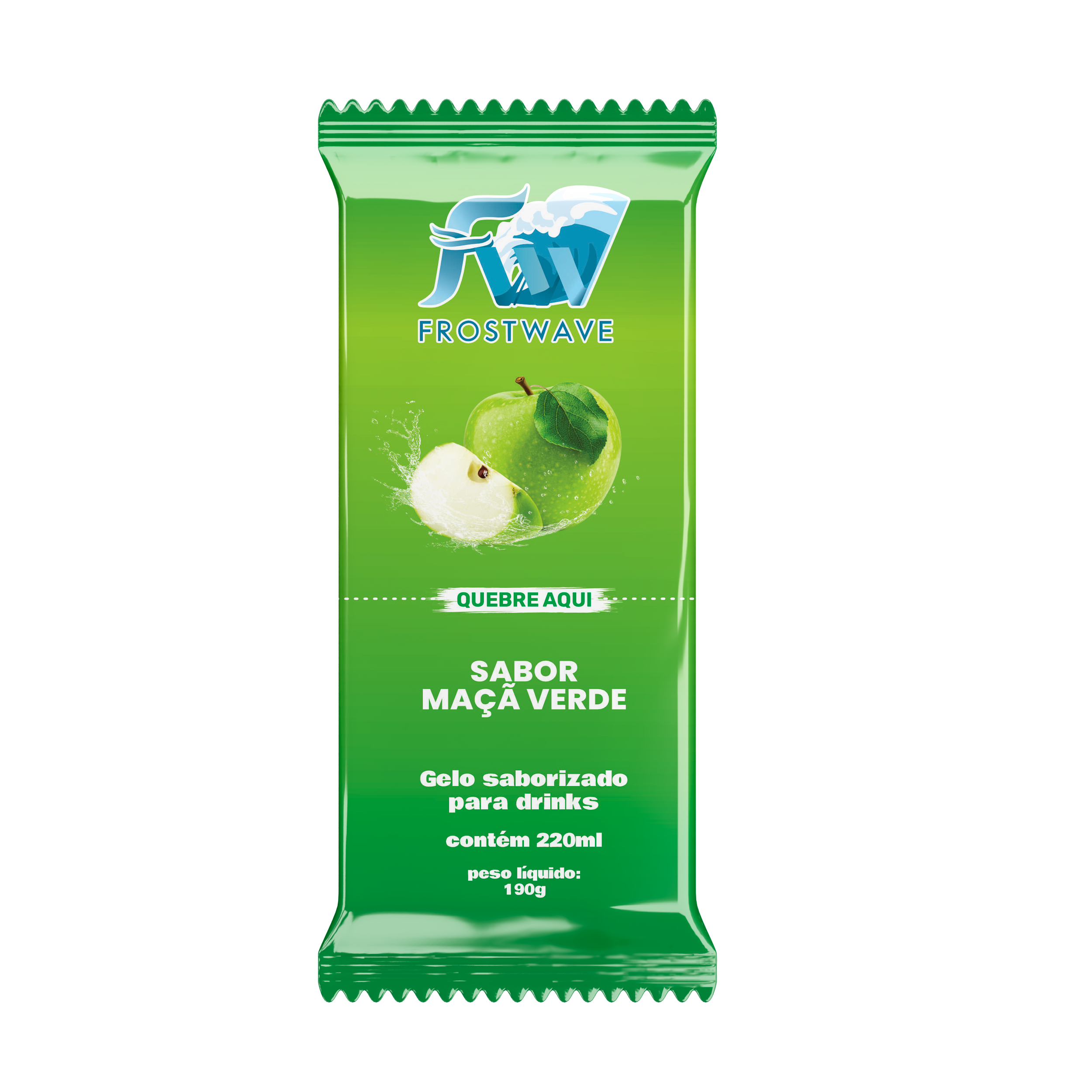 Gelo de Maçã Verde